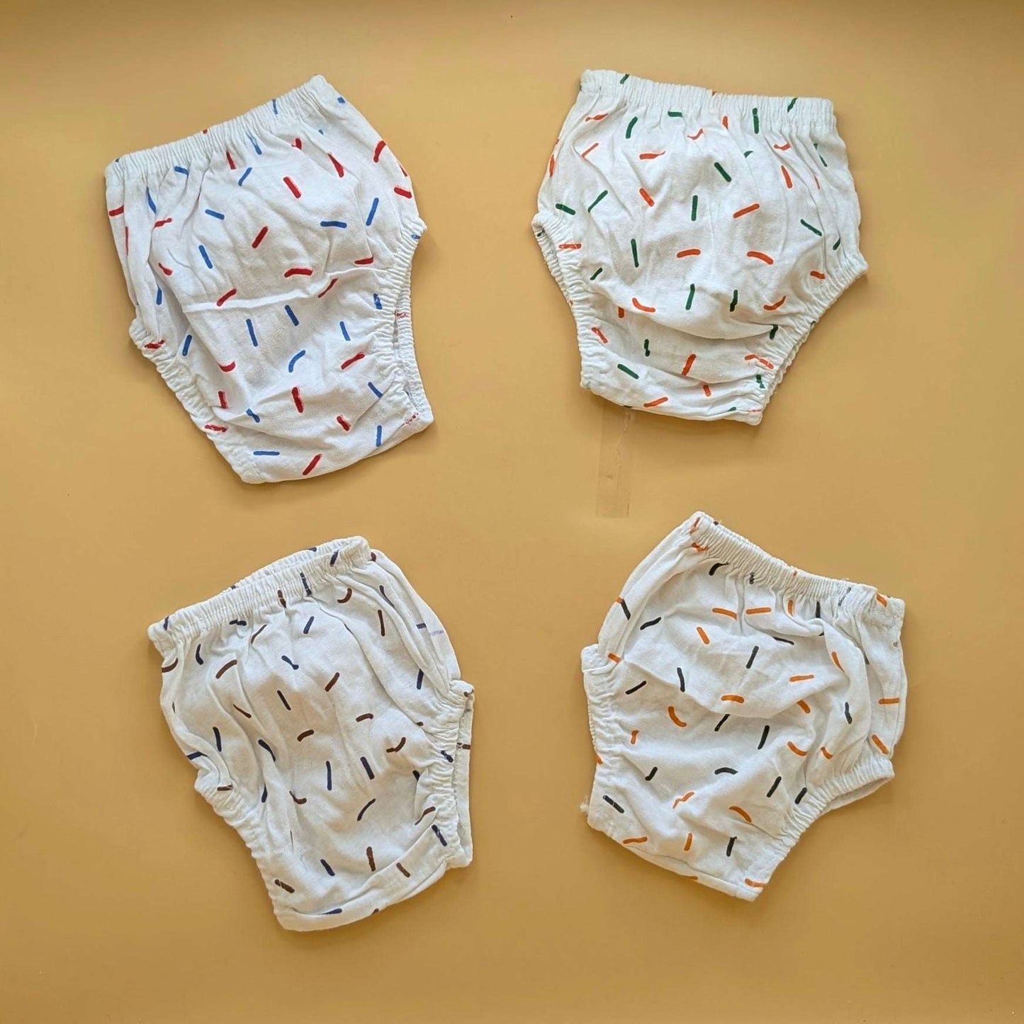Pack of 4 Nicker - Lines