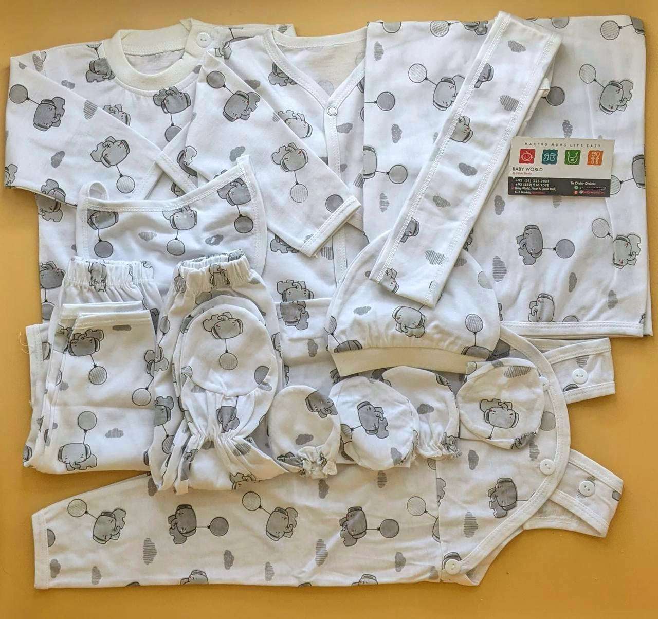 11 Pieces Starter/Suit Set - Elephant/Balloon 🎈