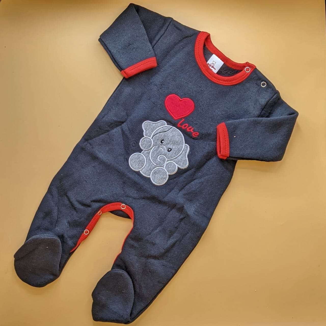 Baby Romper - Winter - Elephant ๐