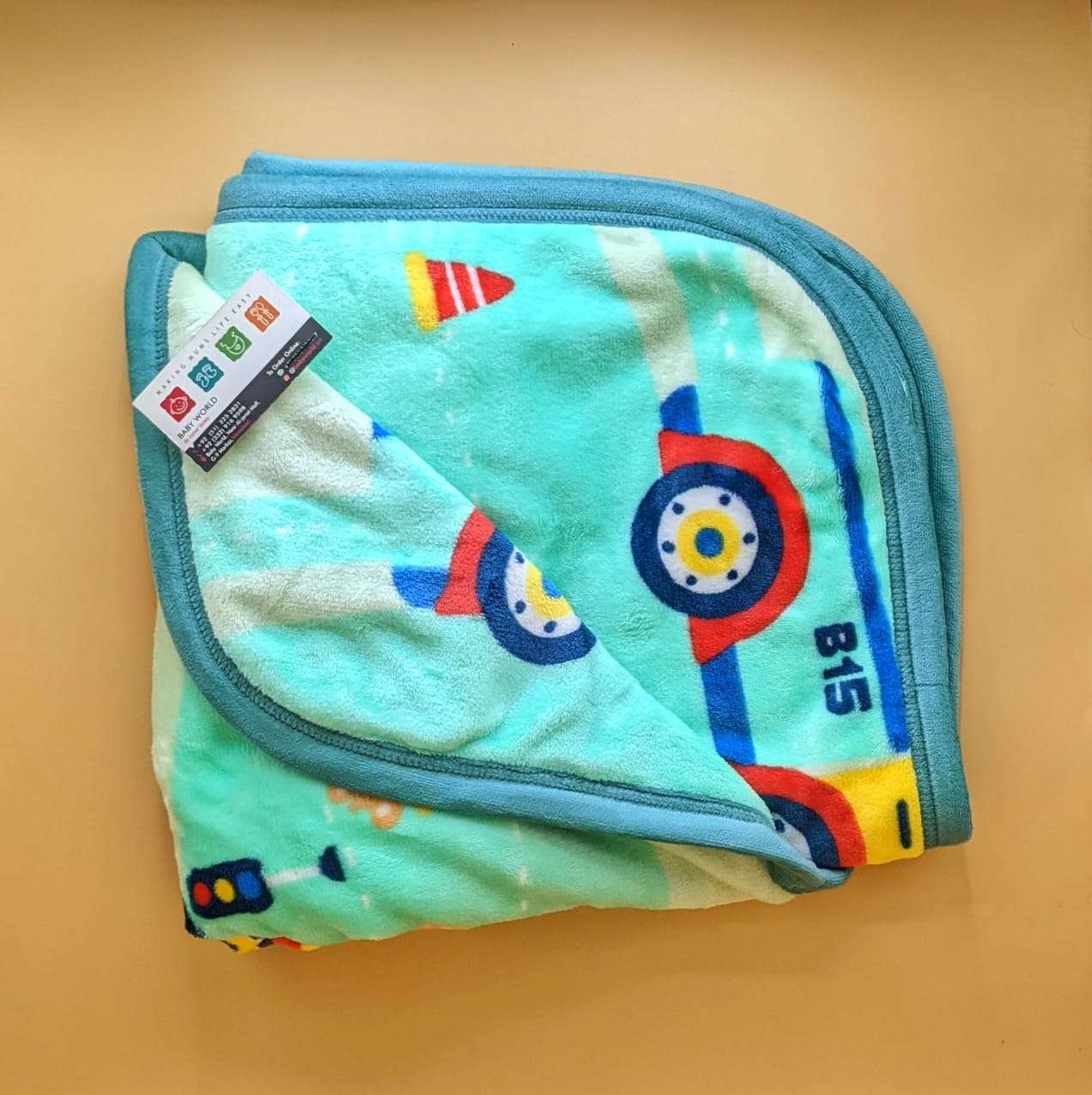 Double Sided Baby Blanket