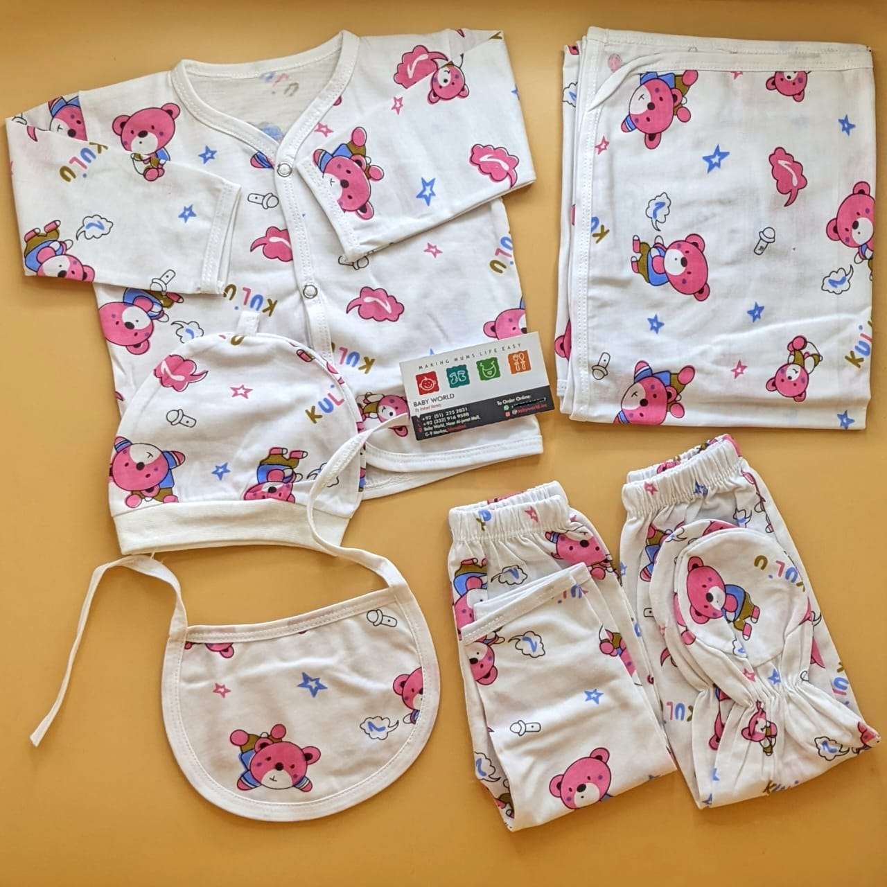 6 Pieces Starter/Suit Set - Kulu Bear
