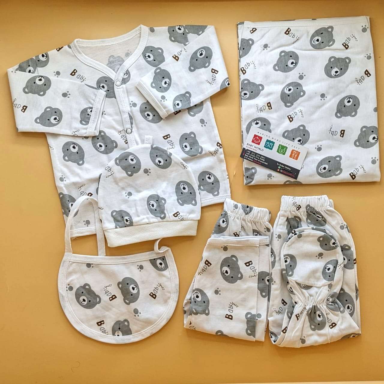 6 Pieces Starter/Suit Set - Bear π»
