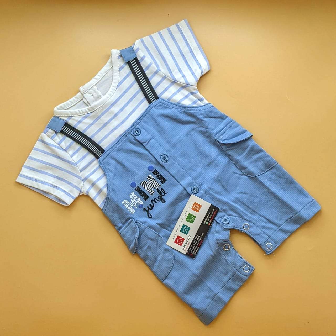 Short Romper Half Sleeves - MINI jungle