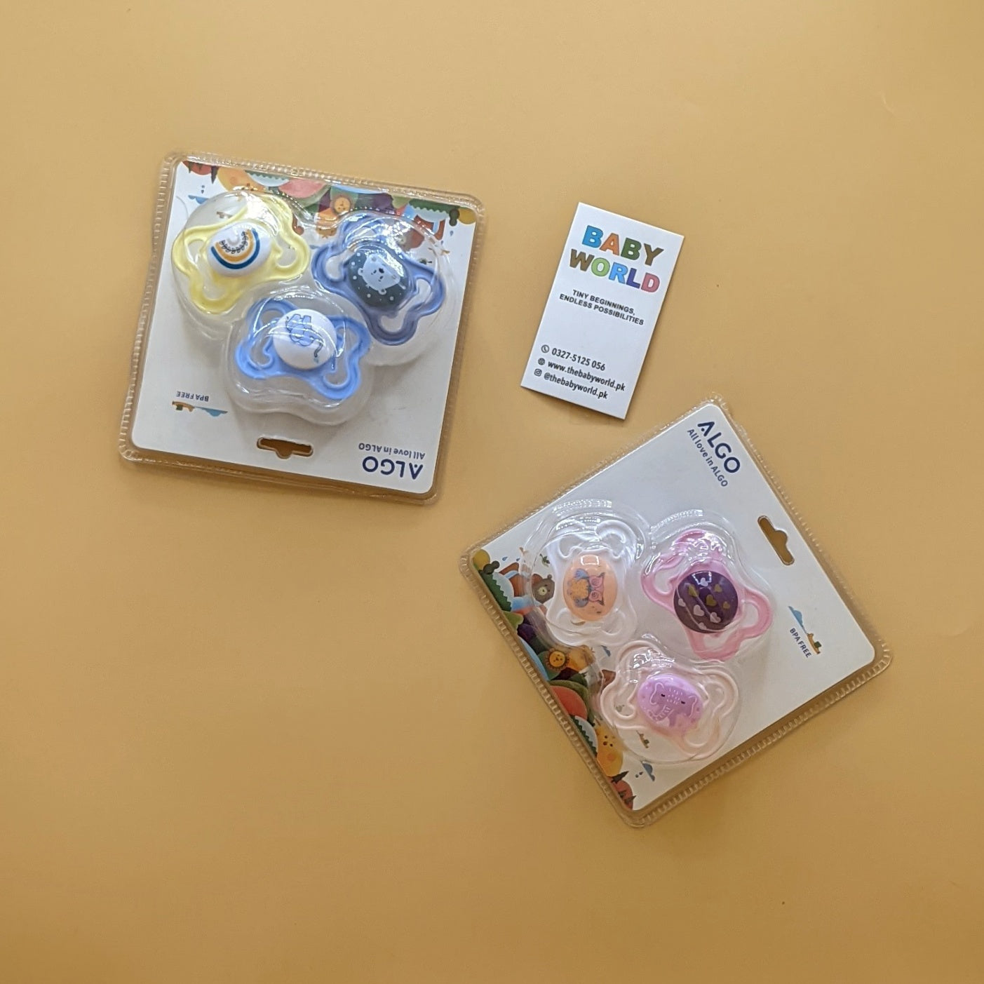 Baby Pack of 3 Pacifiers