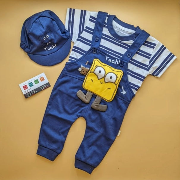 Baby Romper/Jumpsuit - Half Sleeves - Yeah Owl 🦉