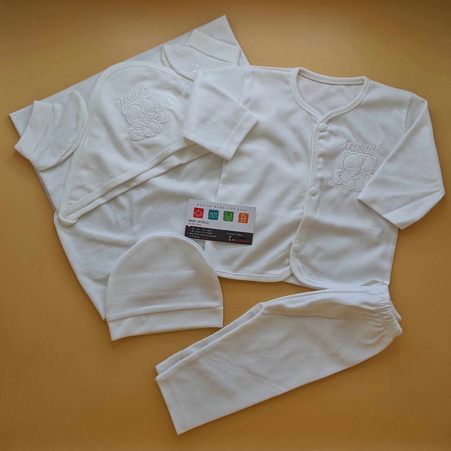 5 Pieces Suit Set