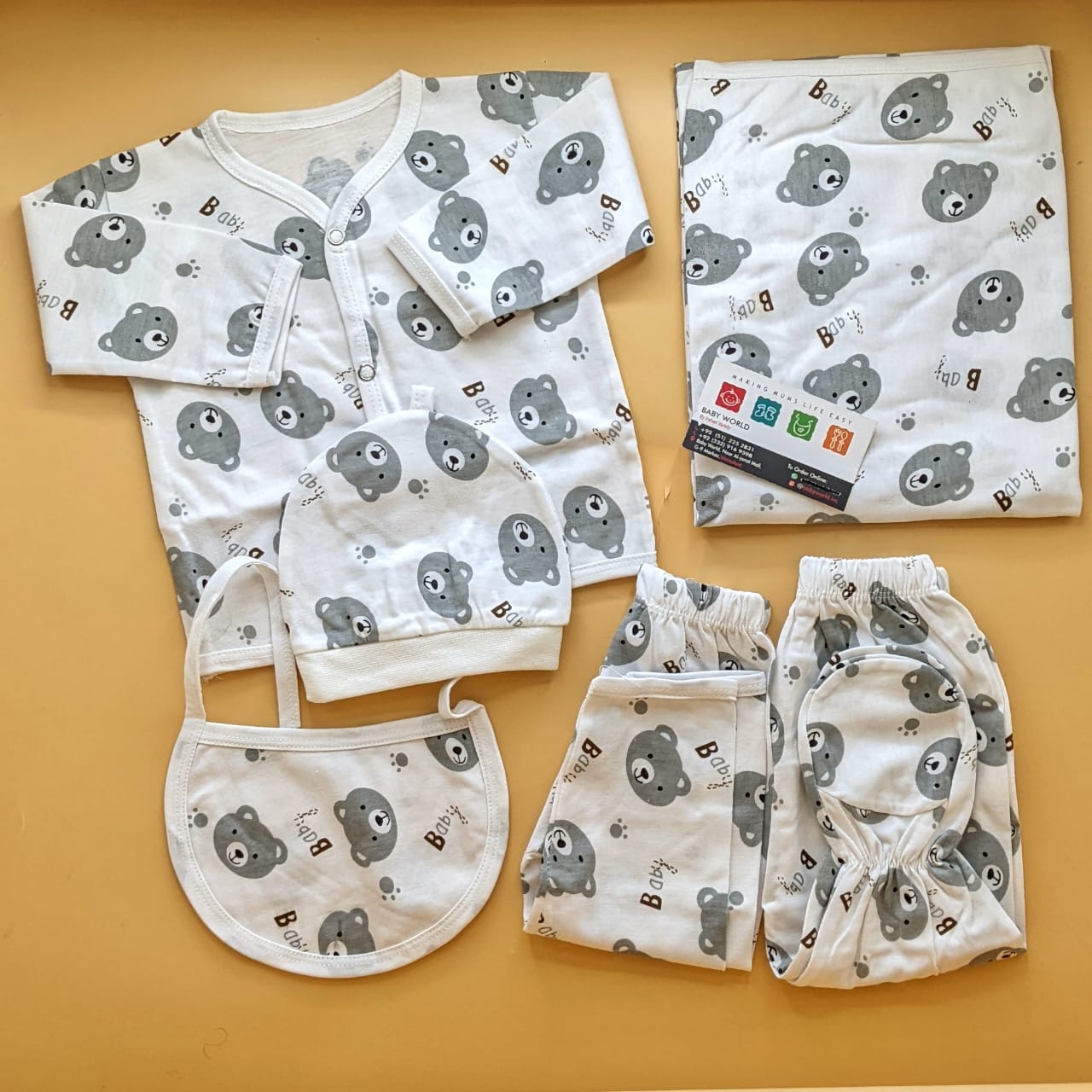 6 Pieces Starter/Suit Set - Bear π»
