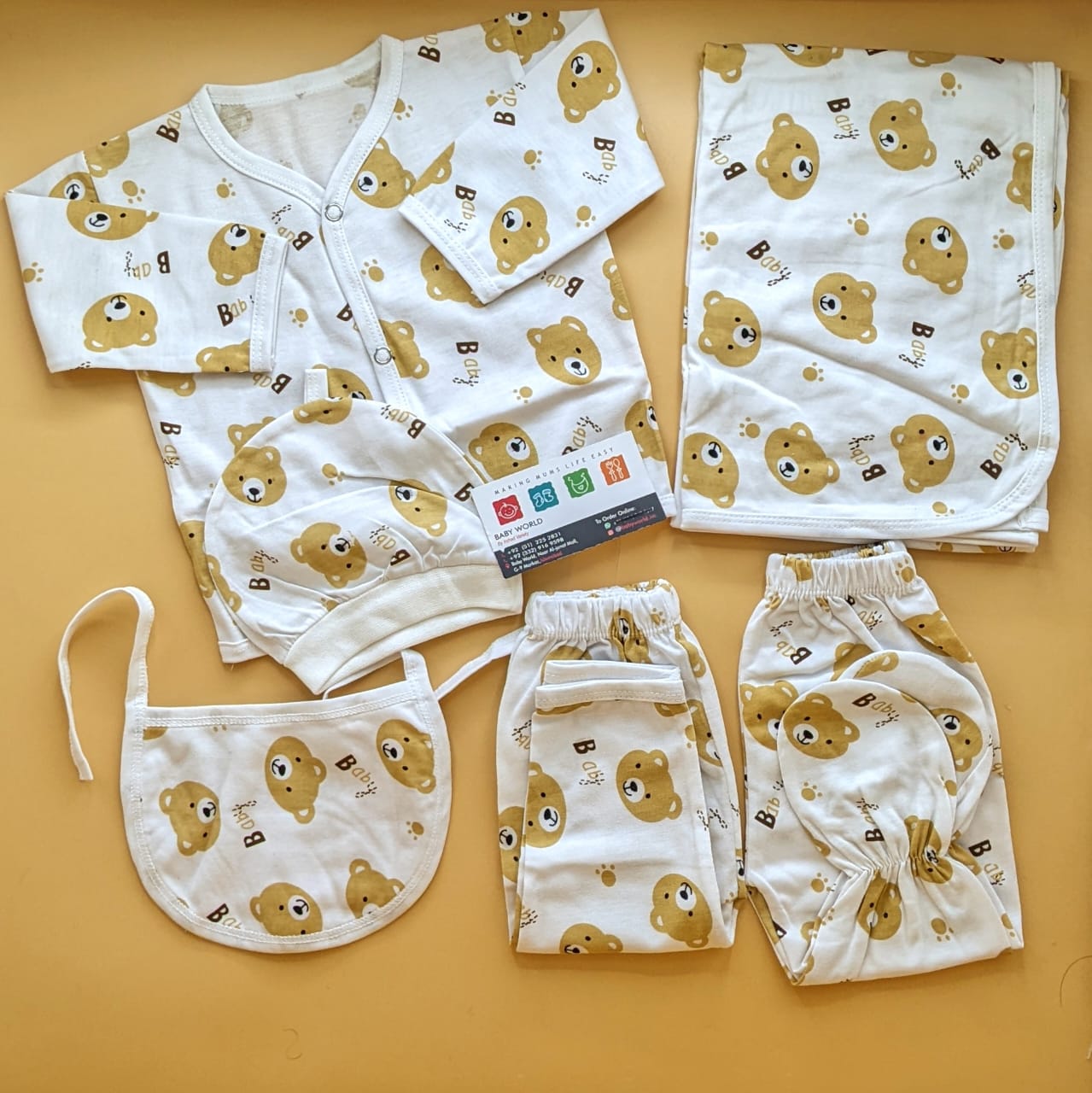 6 Pieces Starter/Suit Set - Bear π»