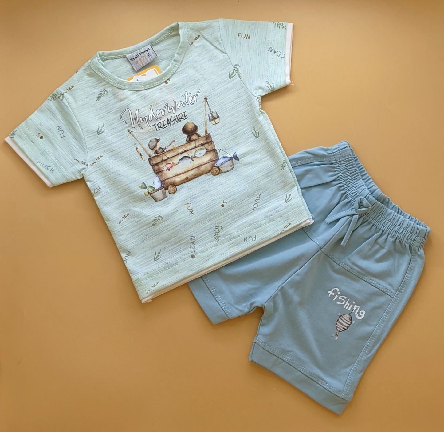 Baby Co-Ord Set - Underwater Treasure