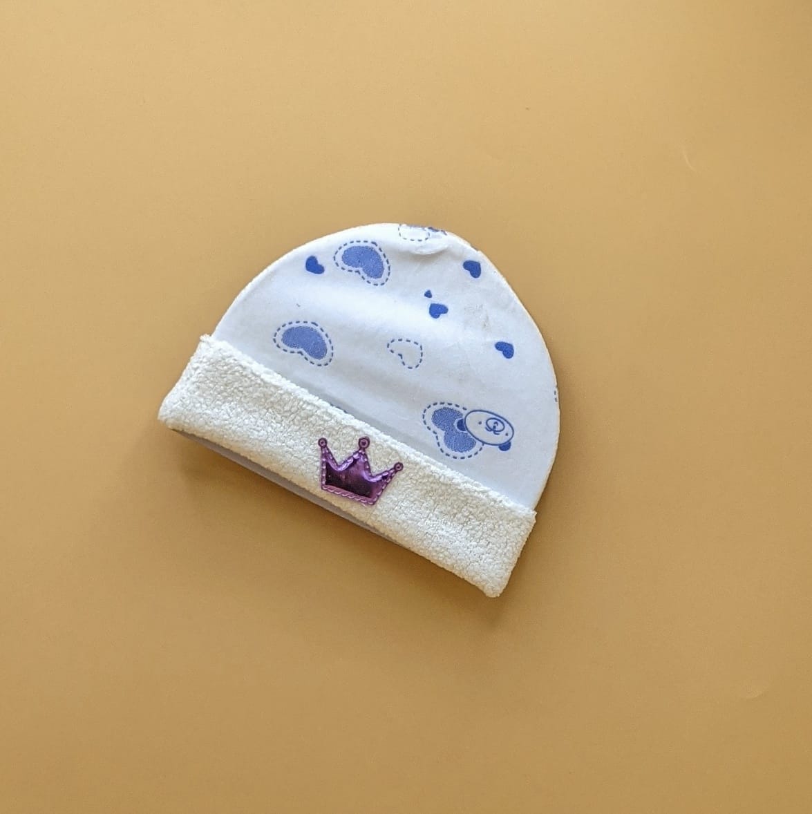 Baby Cap - Hearts π - Winter