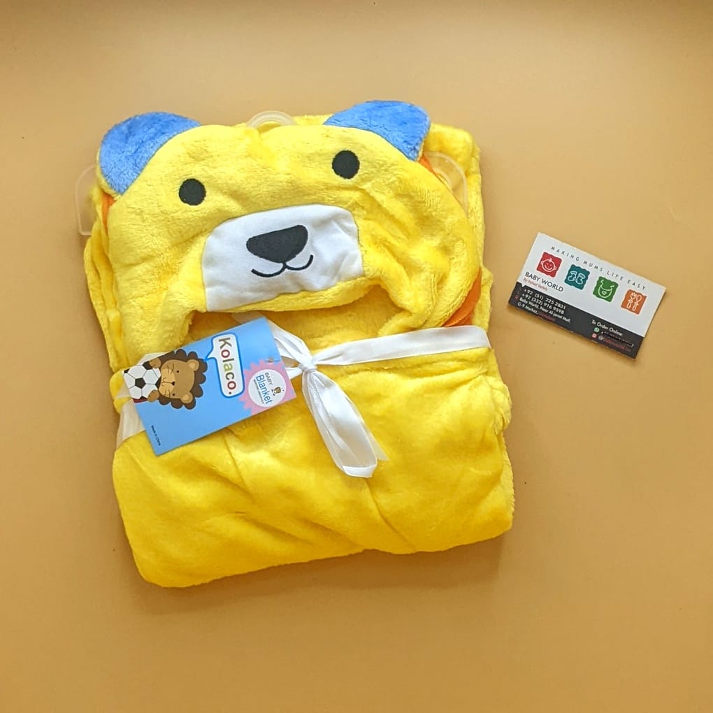 Character Hooded Blanket/Wrapping Sheet - Winter