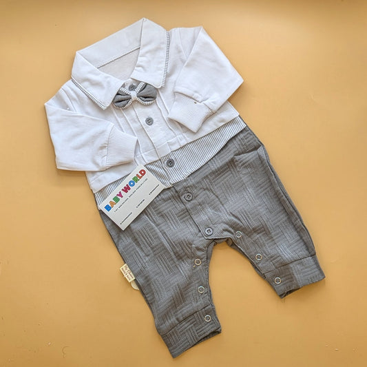 Baby Bow Romper - Full Sleeves