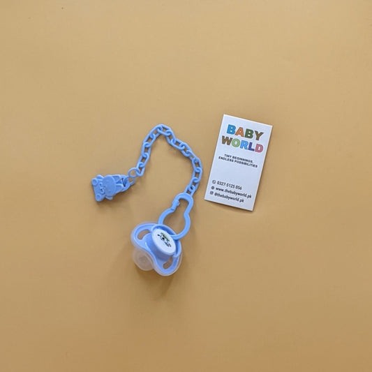 Pacifier with Chain - Round