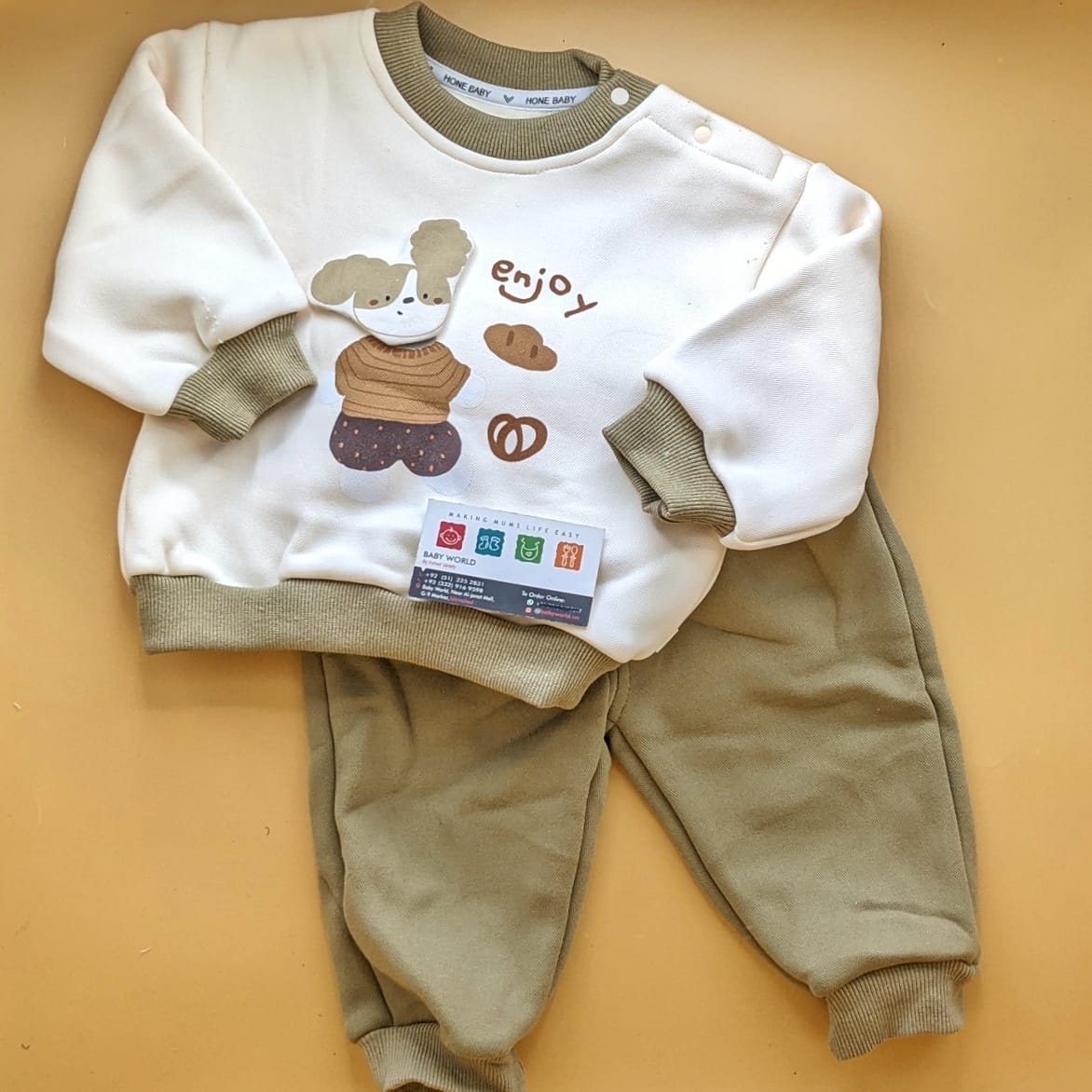 Premium Quality Baby Sweater Suit Set - Winter - Enjoy