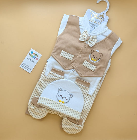 Starter Set - 11 Pieces - Baby Bear/Waistcoat