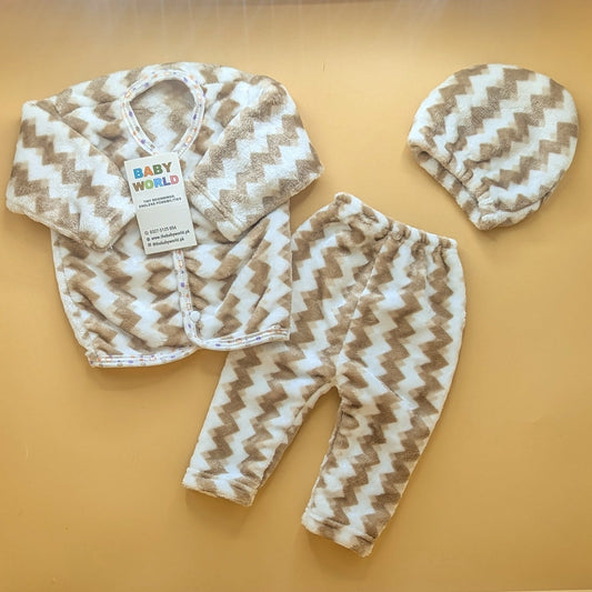 Baby Suit with Cap - Pattern - Winter
