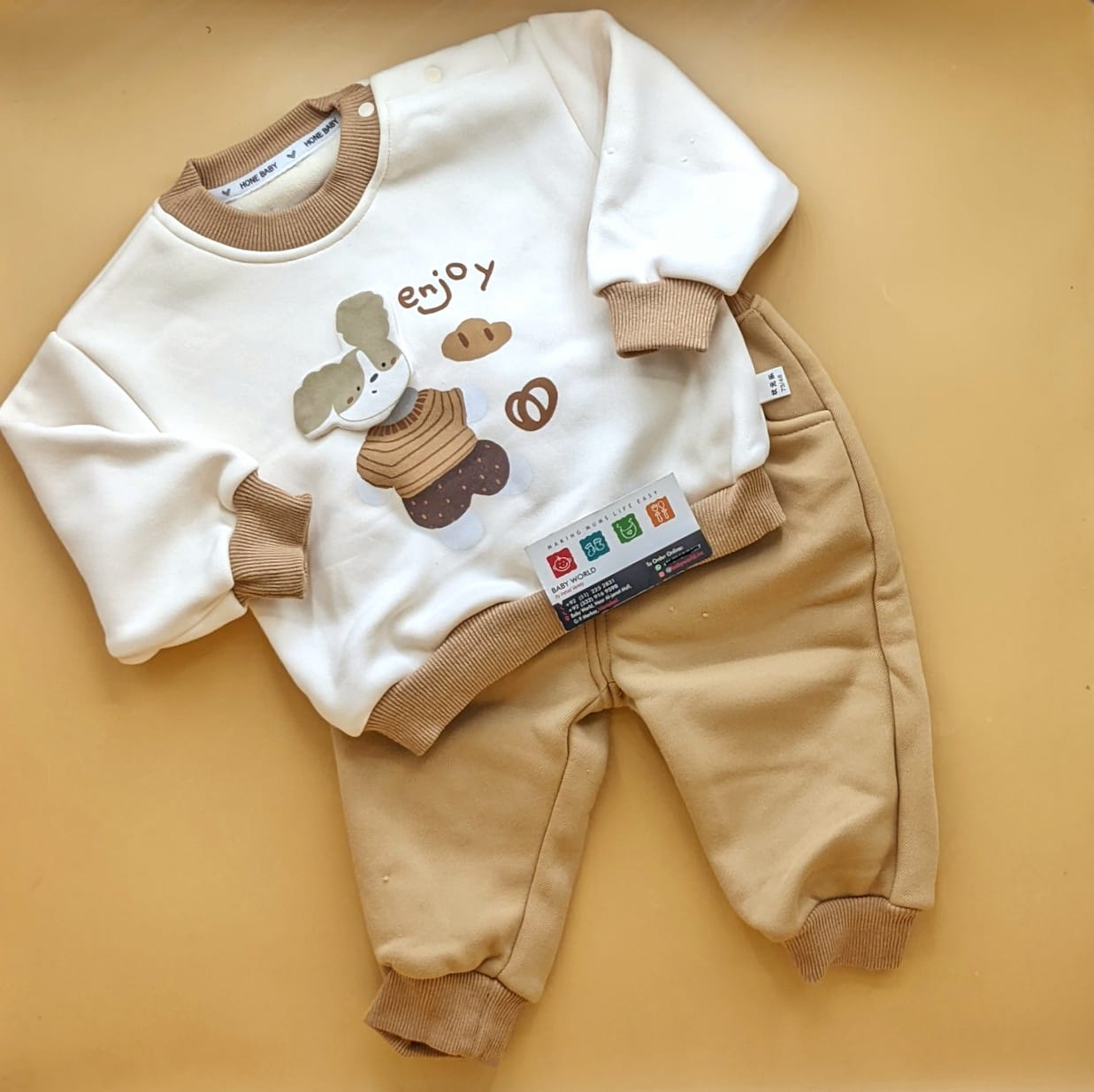 Premium Quality Baby Sweater Suit Set - Winter - Enjoy
