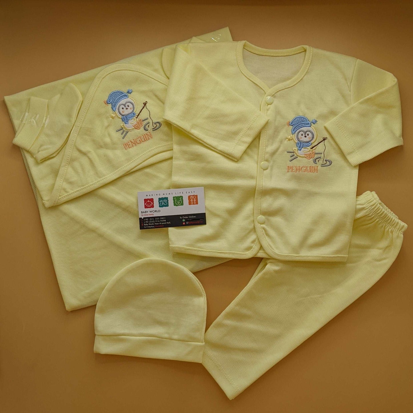 5 Pieces Suit Set