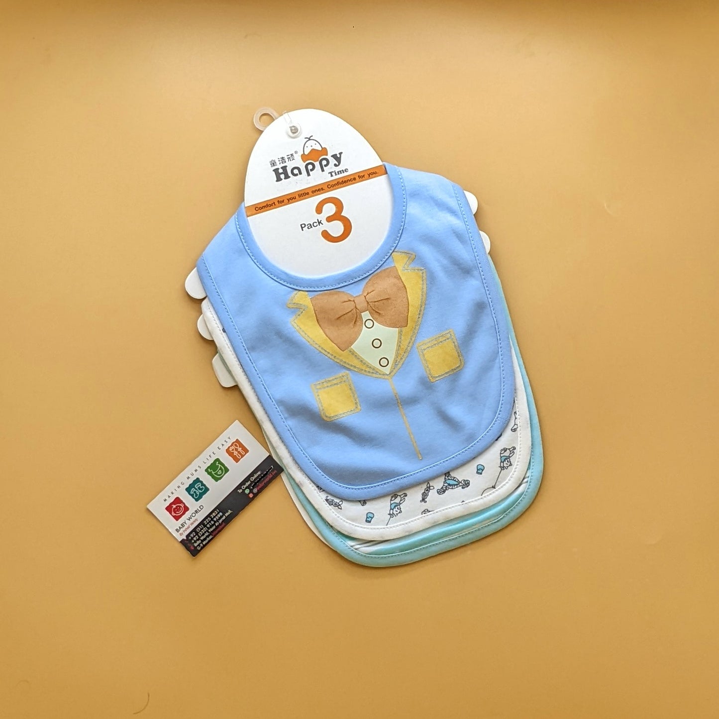 Pack of 3 Bibs