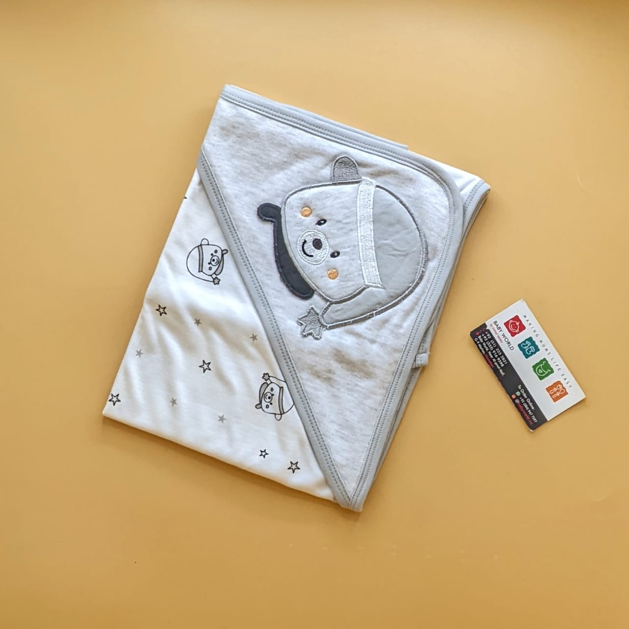 Wrapping Sheet - Bear/Hat