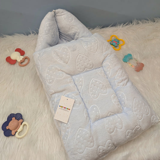 Baby Carry Nest with Hood - Plain - Winter