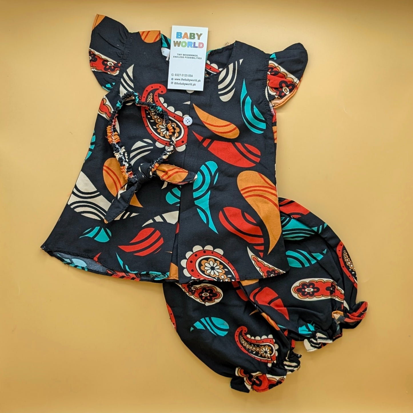 Frock with Pants & Headband - Pattern