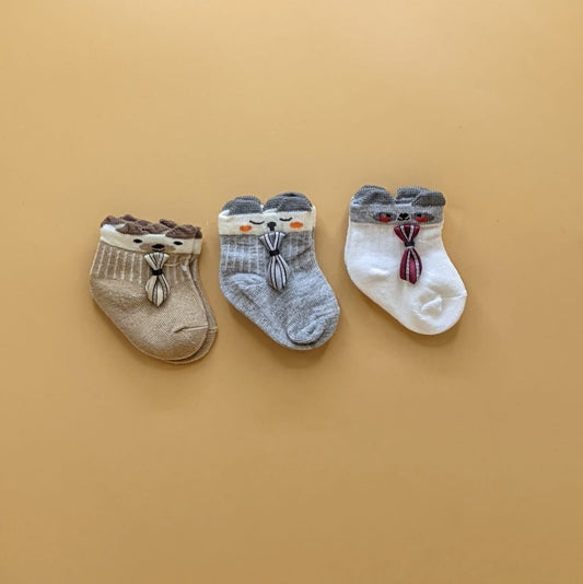 Pack of 3 Socks - Bow