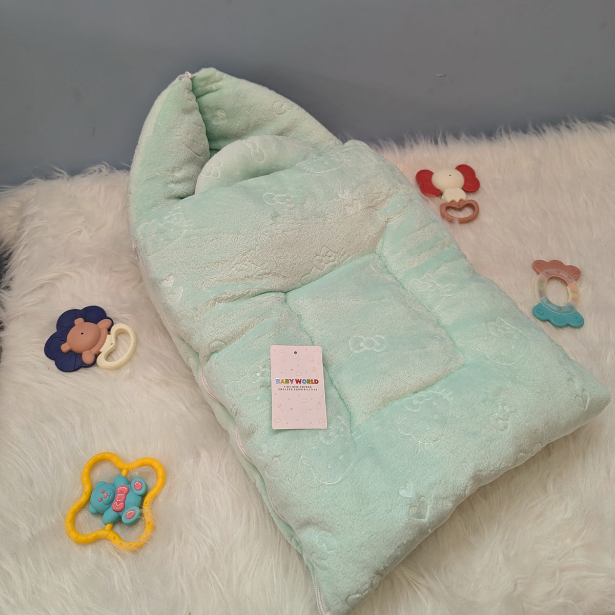 Baby Carry Nest with Hood - Plain - Winter