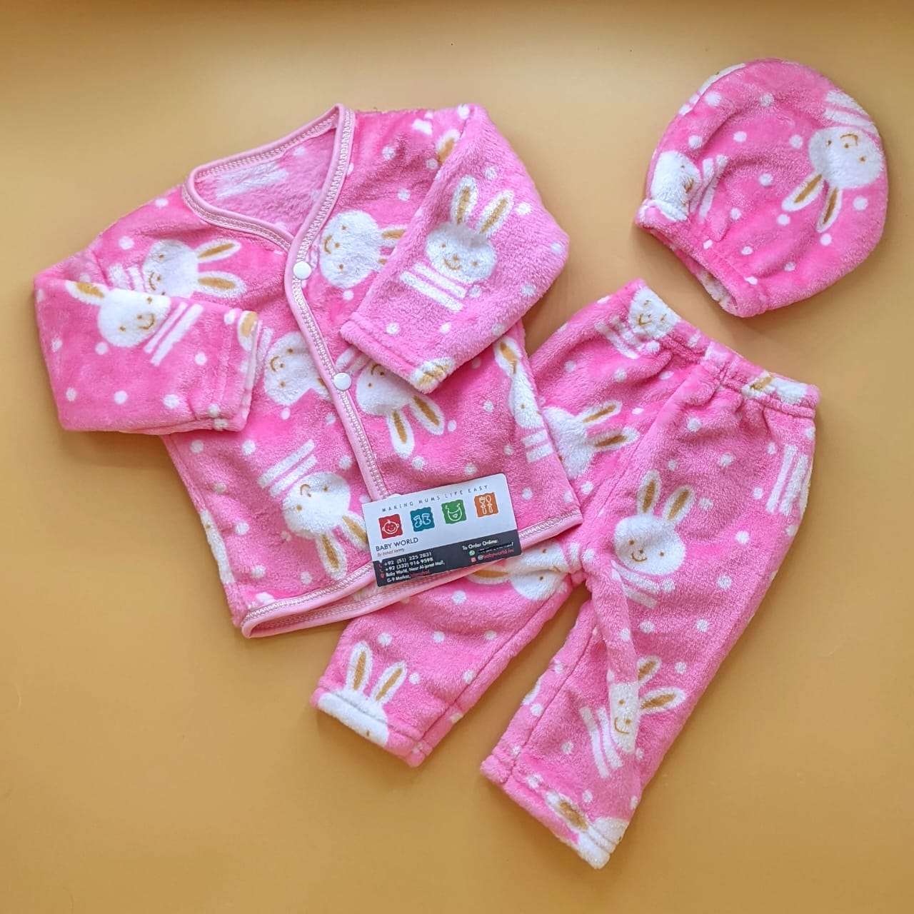 Baby Suit with Cap - Rabbit π° - Winter