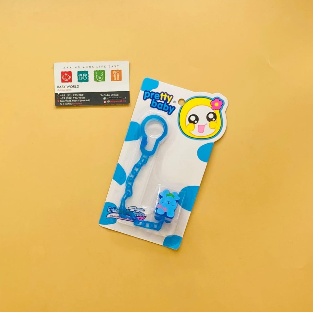 Pacifier Chain - Kitty