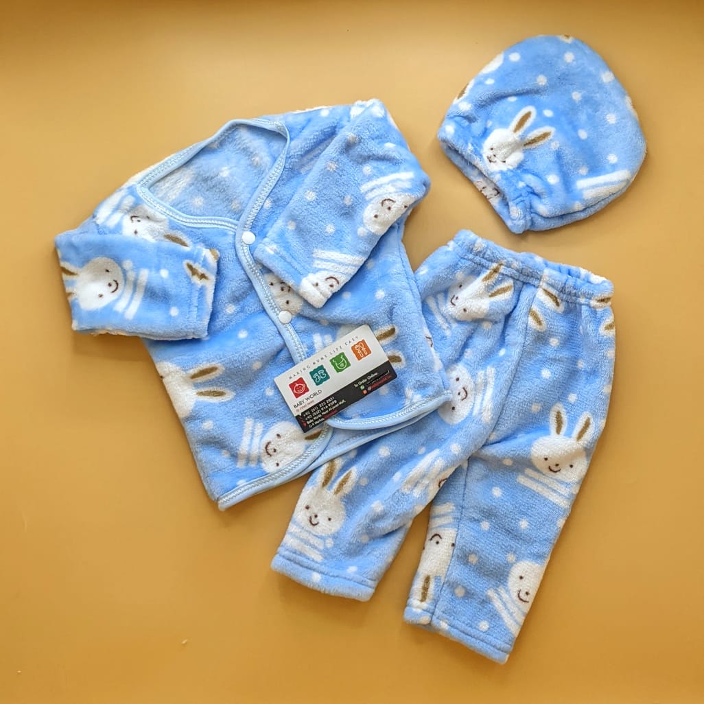 Baby Suit with Cap - Rabbit π° - Winter
