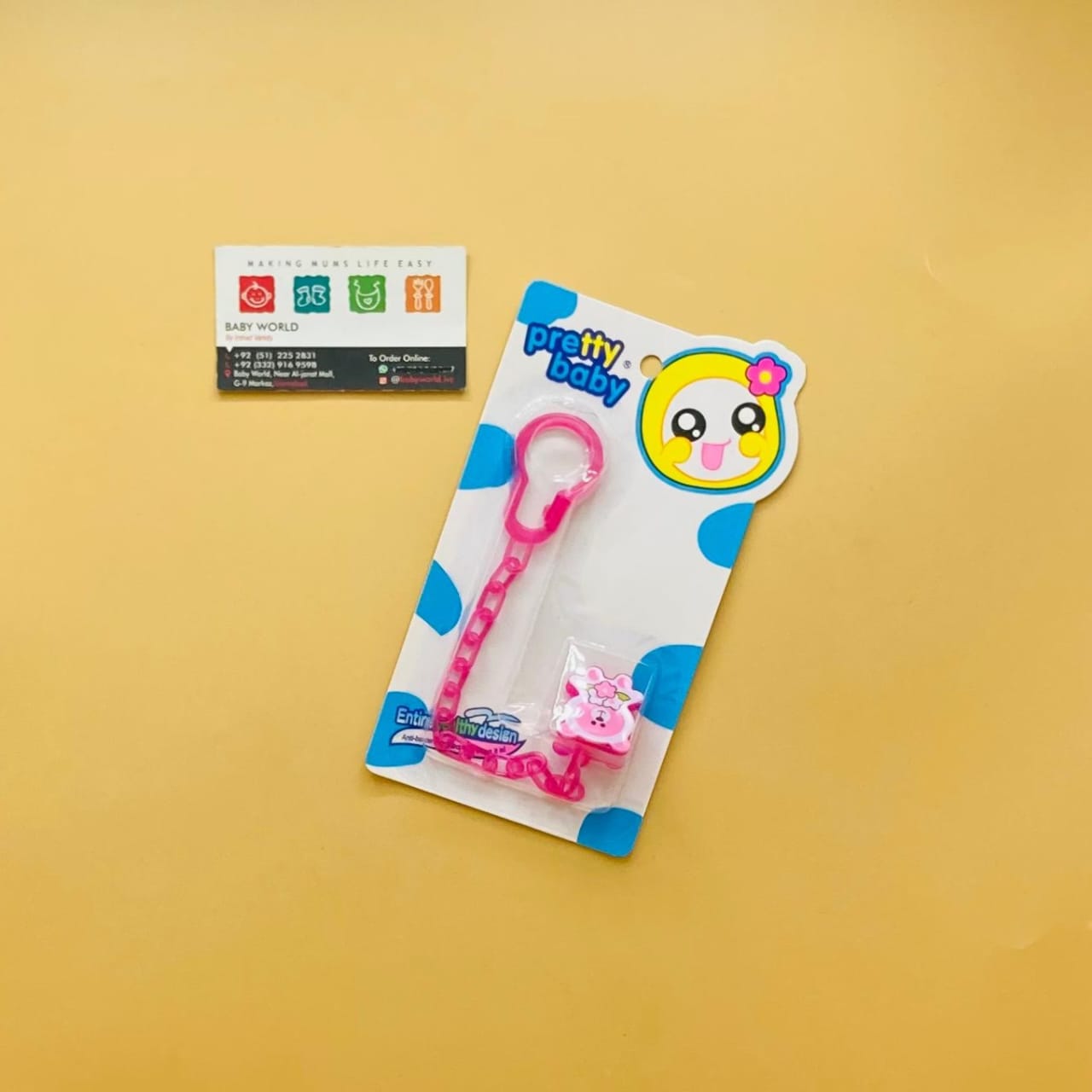 Pacifier Chain - Kitty