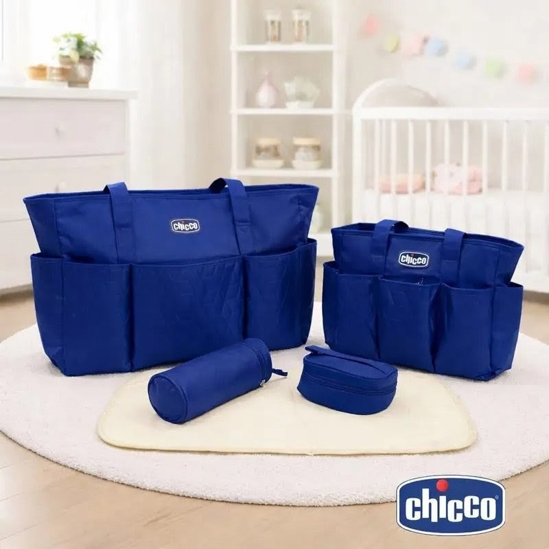 Chicco Mother Baby 5 Pieces Diaper Bag Set