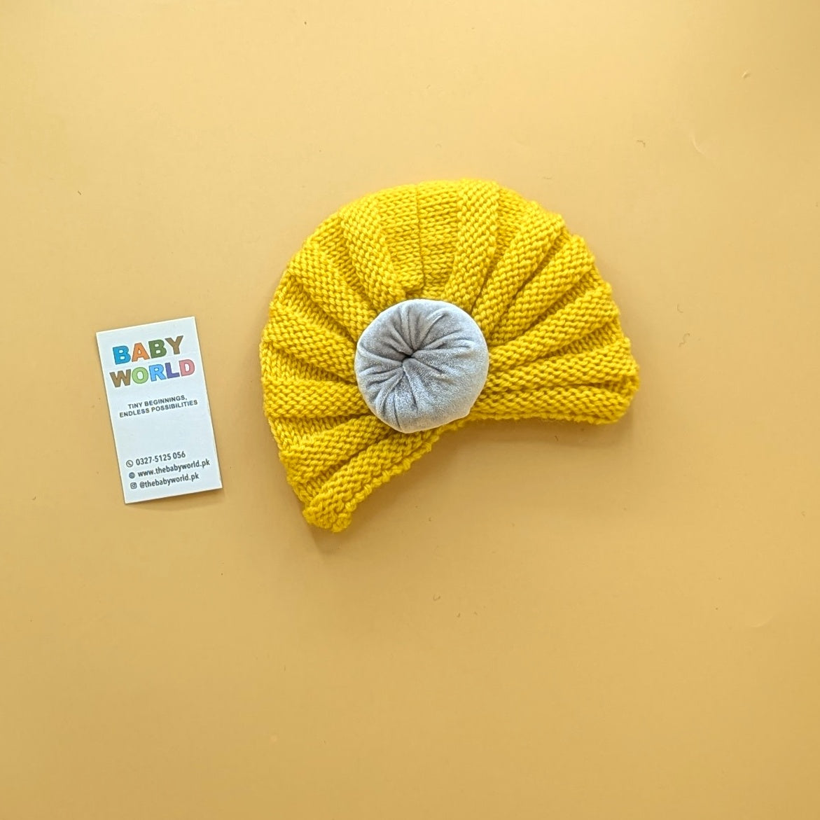 Baby Wool Cap - Bun - Winter