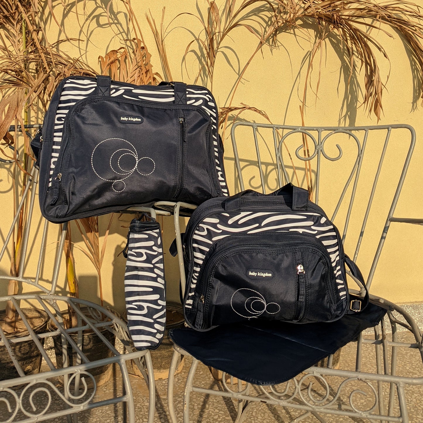 4 Pieces Bag Set - Circle Pattern