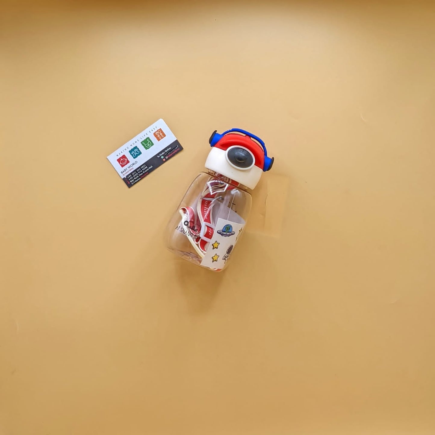 Straw Mug with Strap - Robot π€