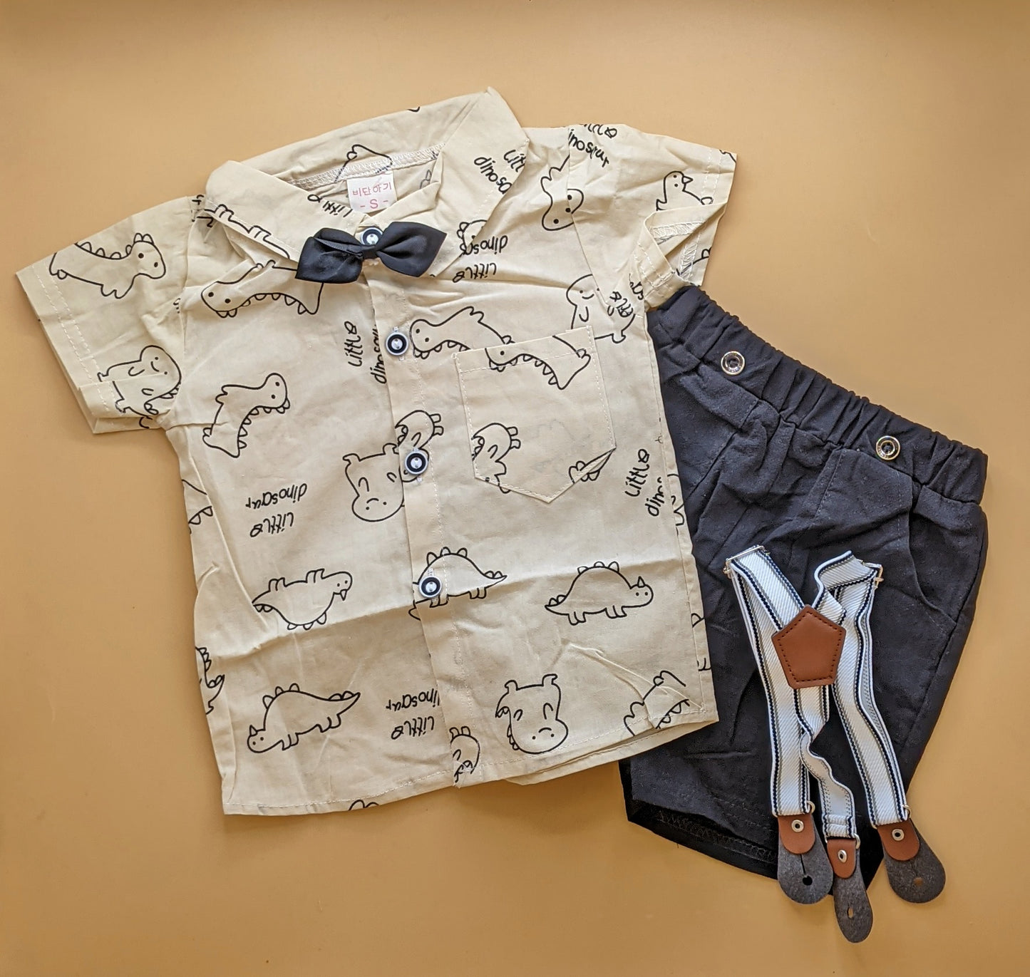 Baby Relaxed Fit Co-Ord Set - Little Dinosaur