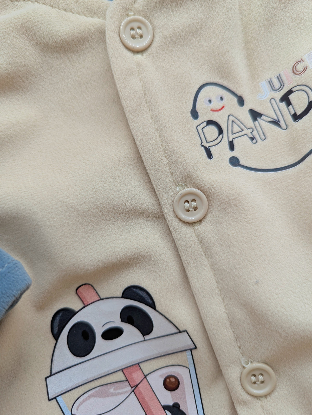 3 Pieces Baby Suit with Cap - Panda πΌ - Winter