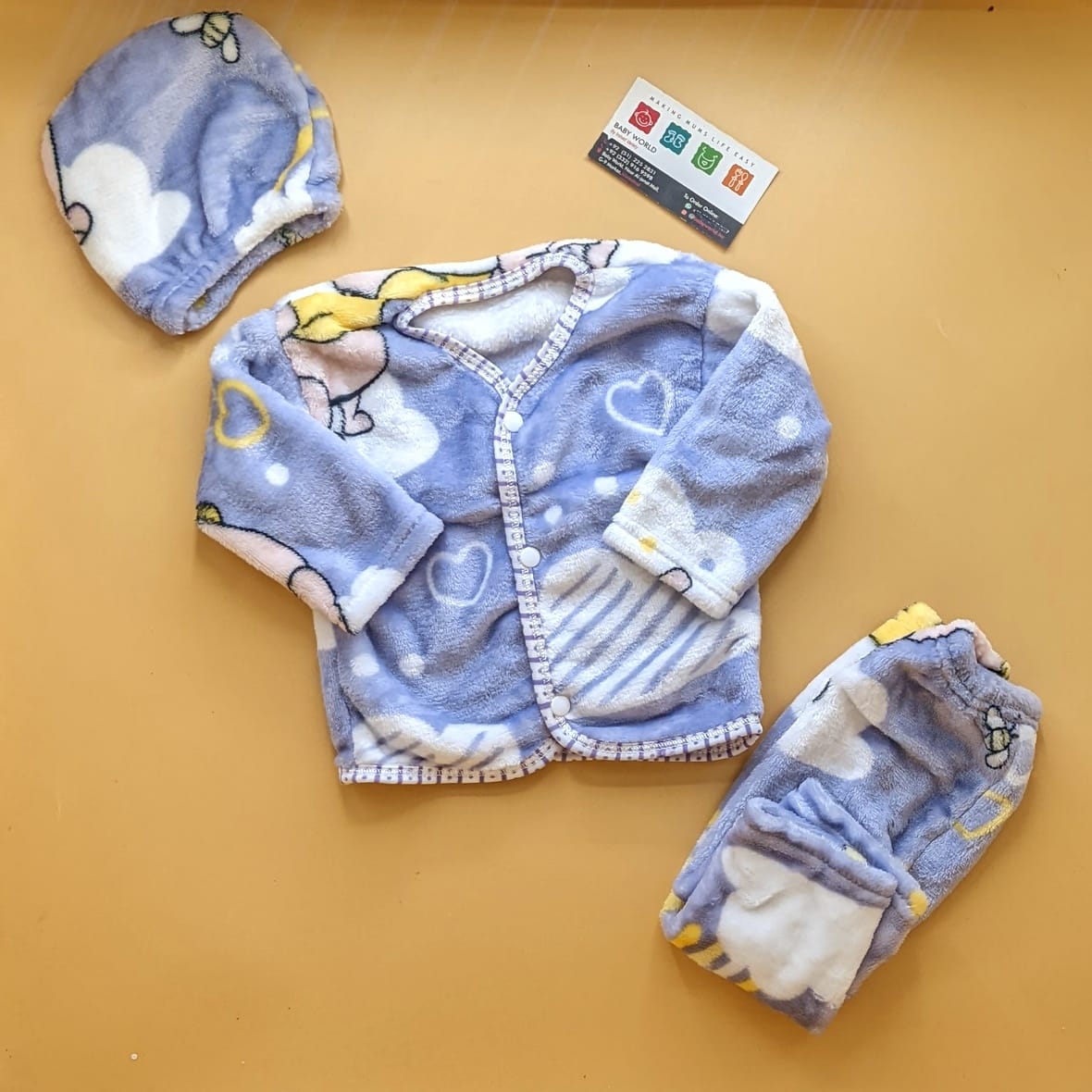 Baby Suit with Cap - Pooh - Winter