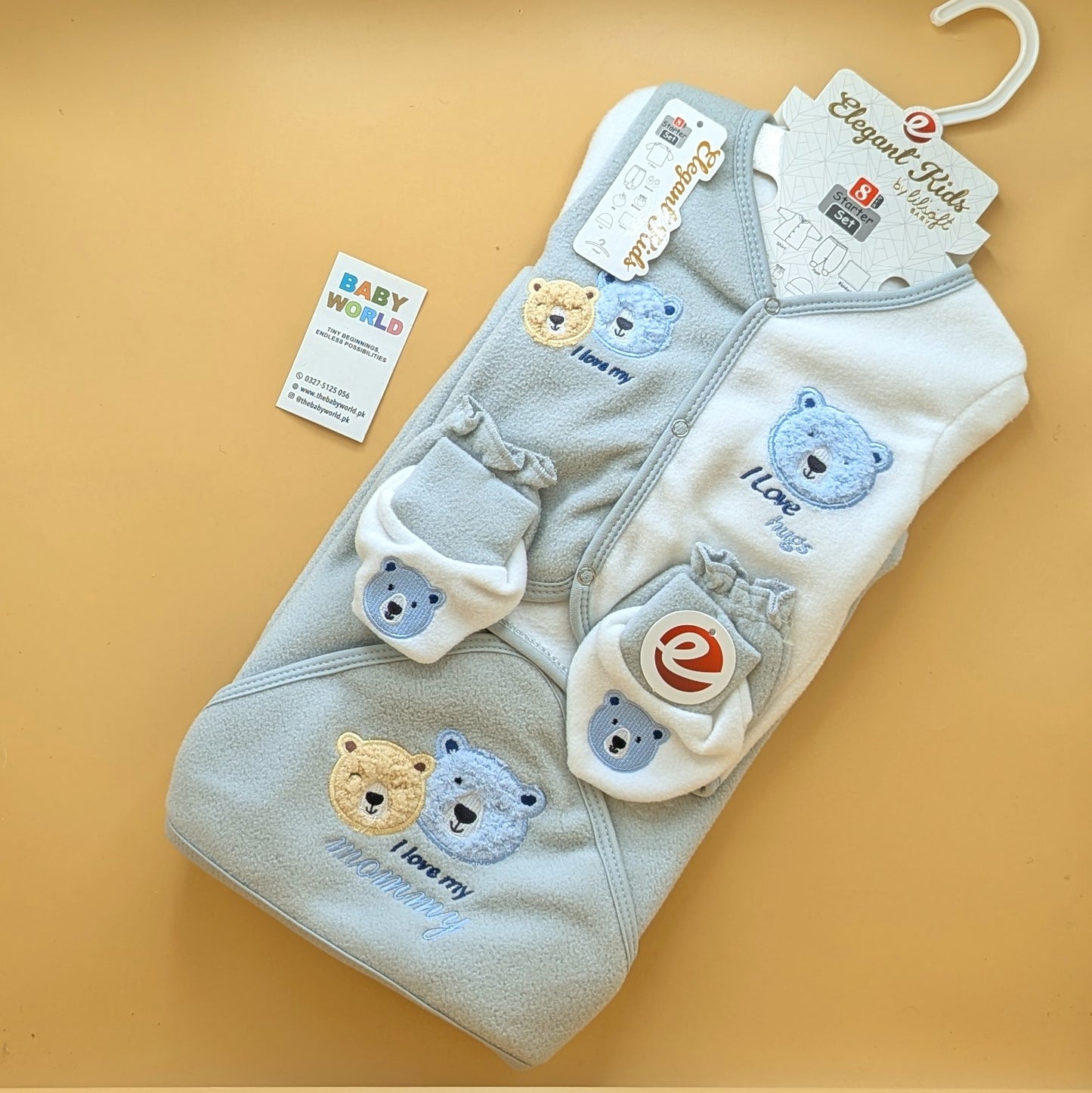 Starter Set - 8 Pieces - I Love Mommy - Winter
