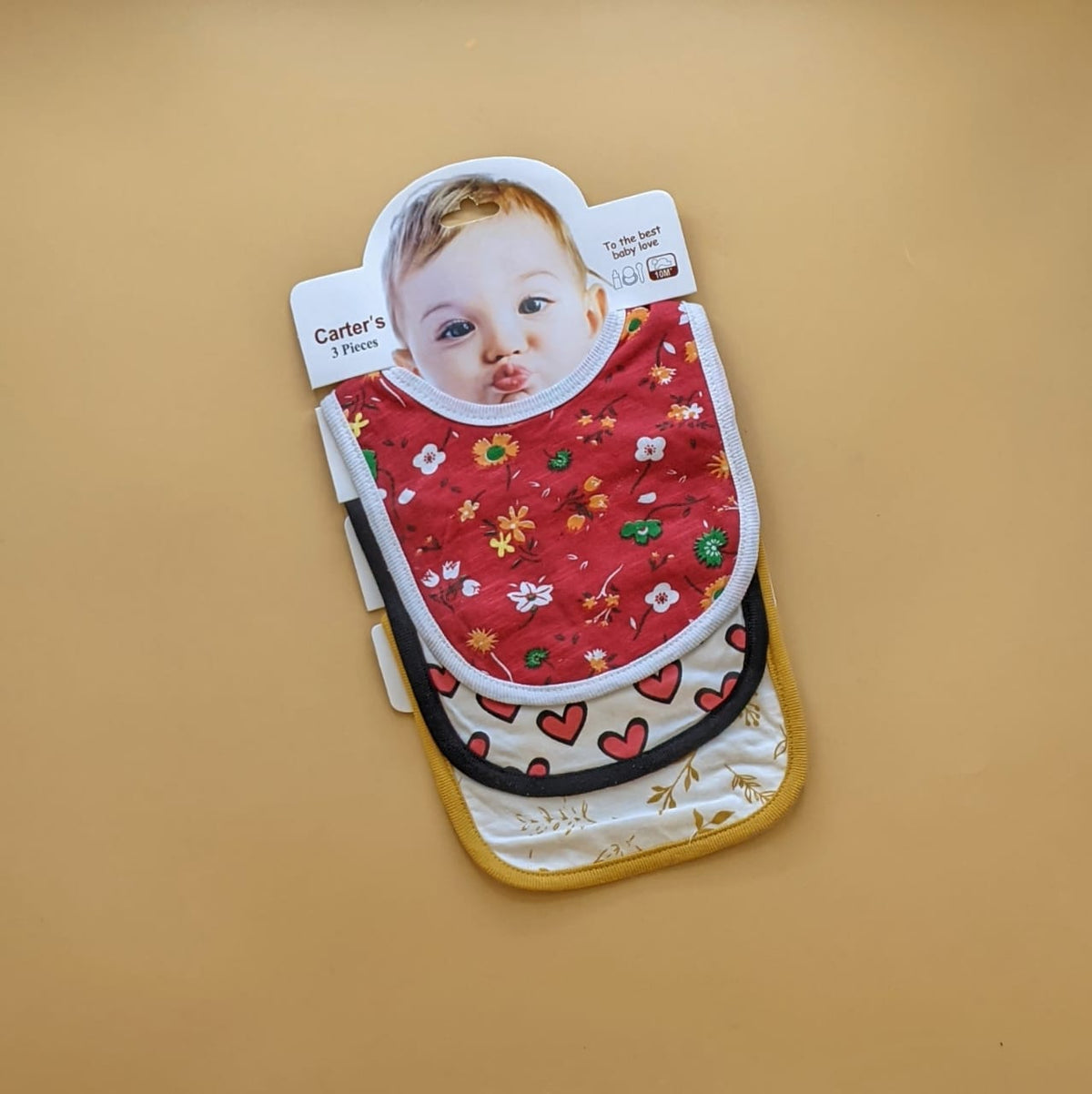 Pack of 3 Baby Bibs for Newborn Babies in Pakistan