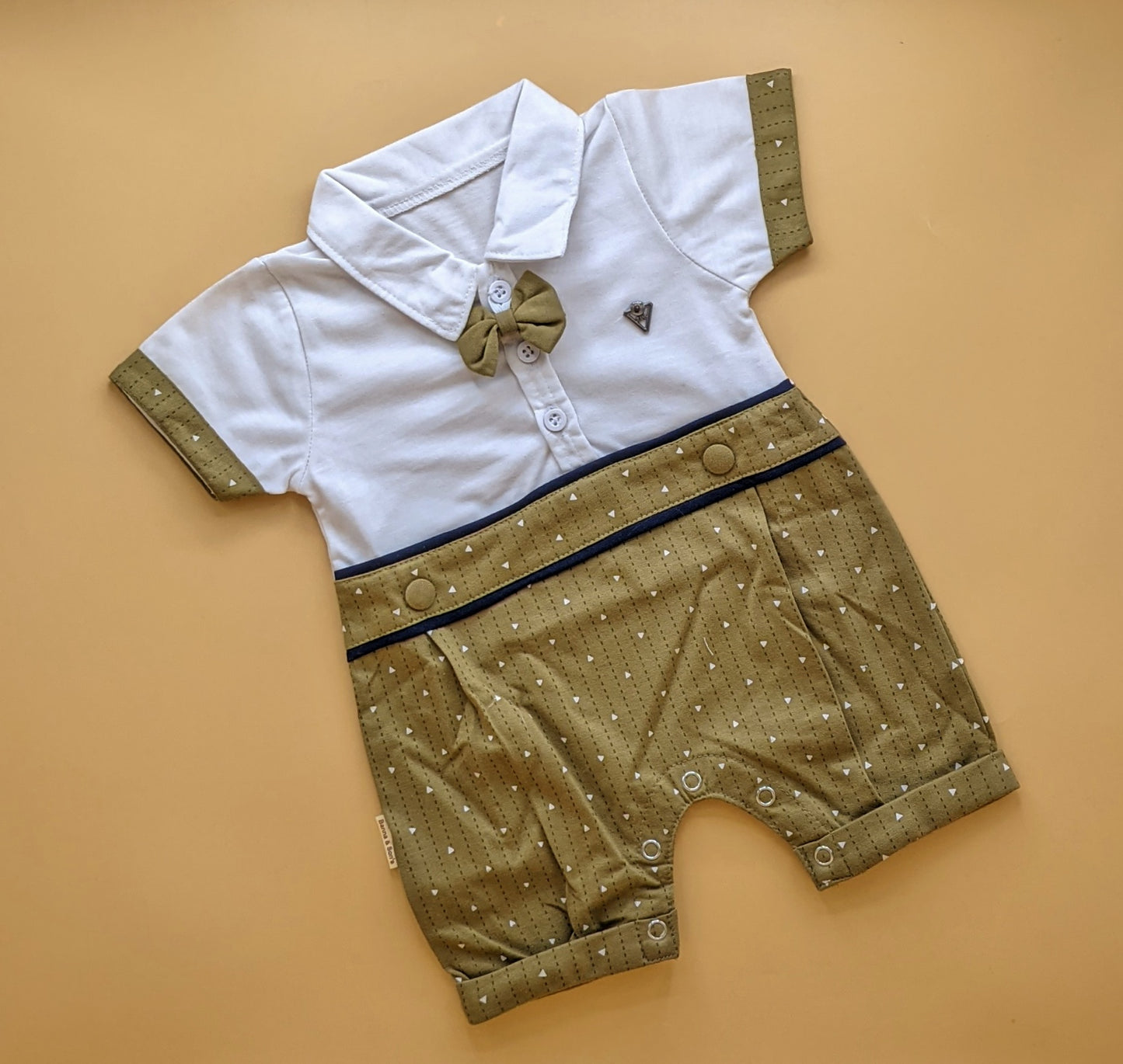 Romper - Half Sleeves - Bow/Arrows