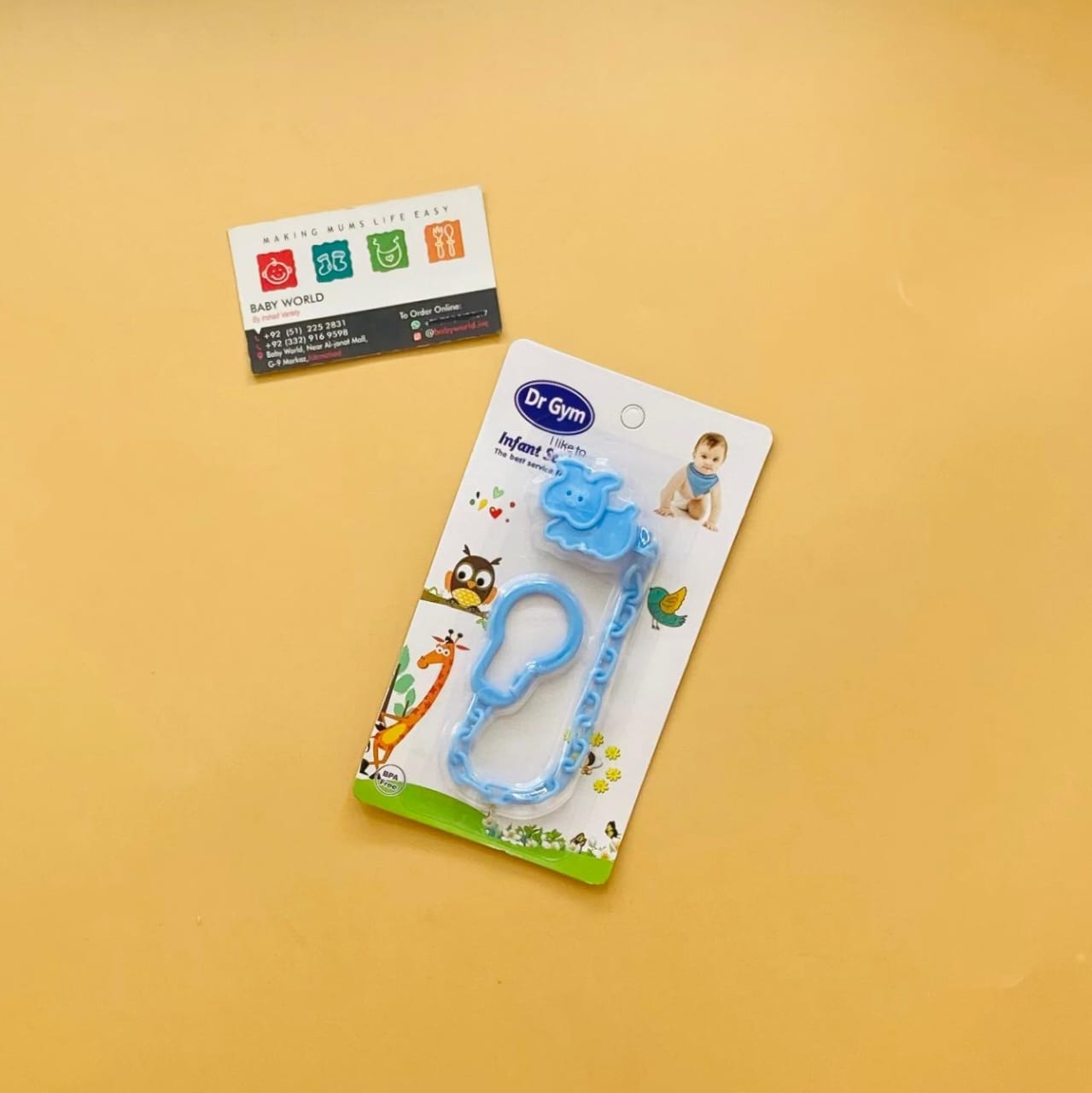 Pacifier Chain - Kitty