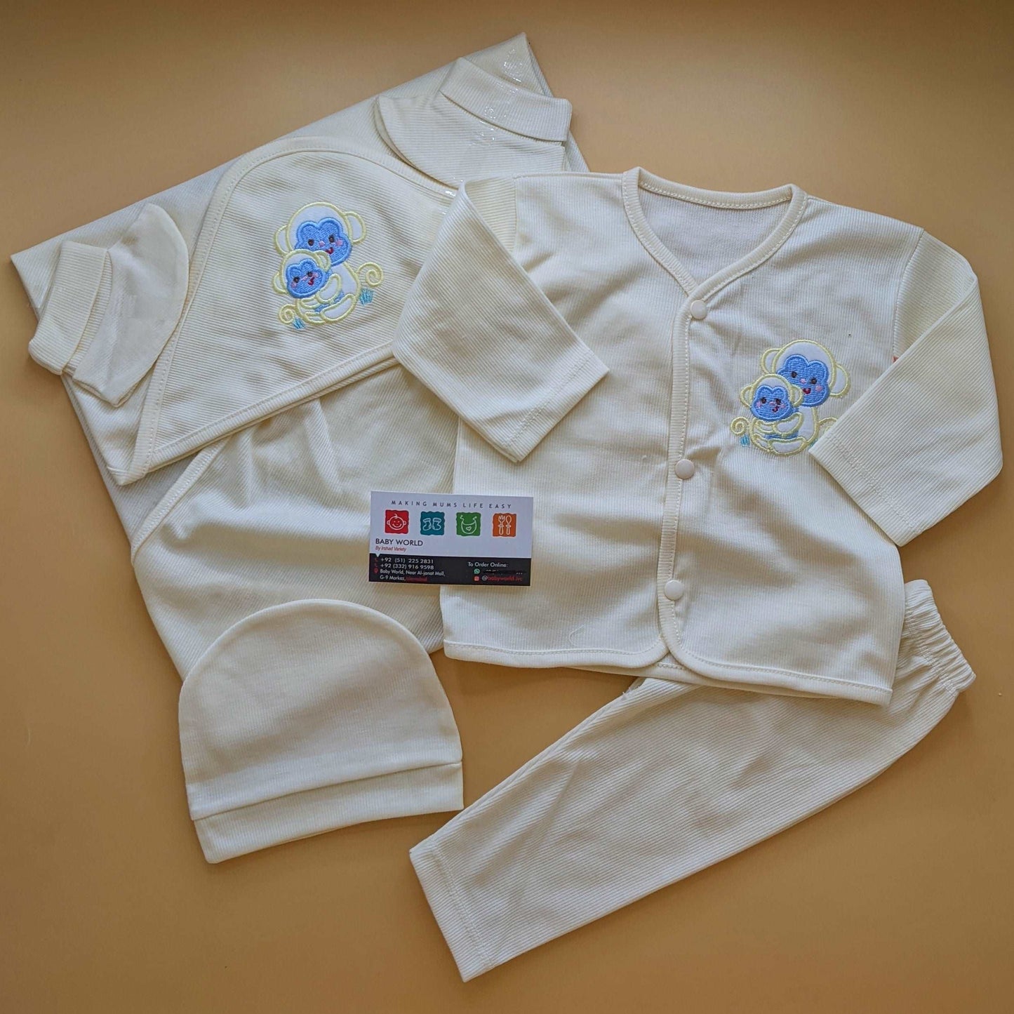 5 Pieces Suit Set