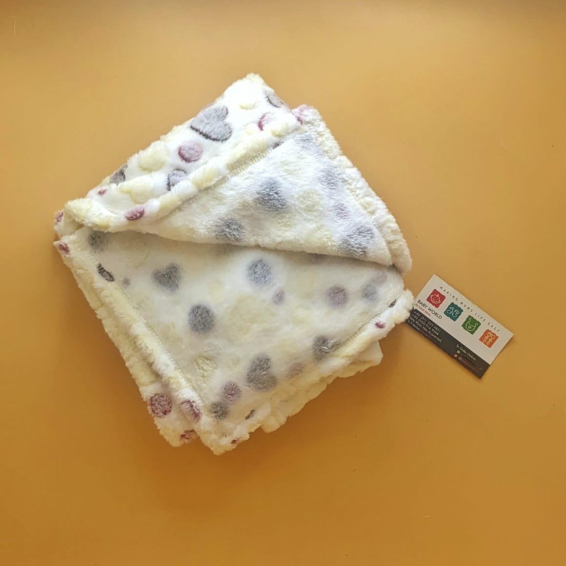 Wrapping Sheet/Blanket - Winter - Hearts/Circle