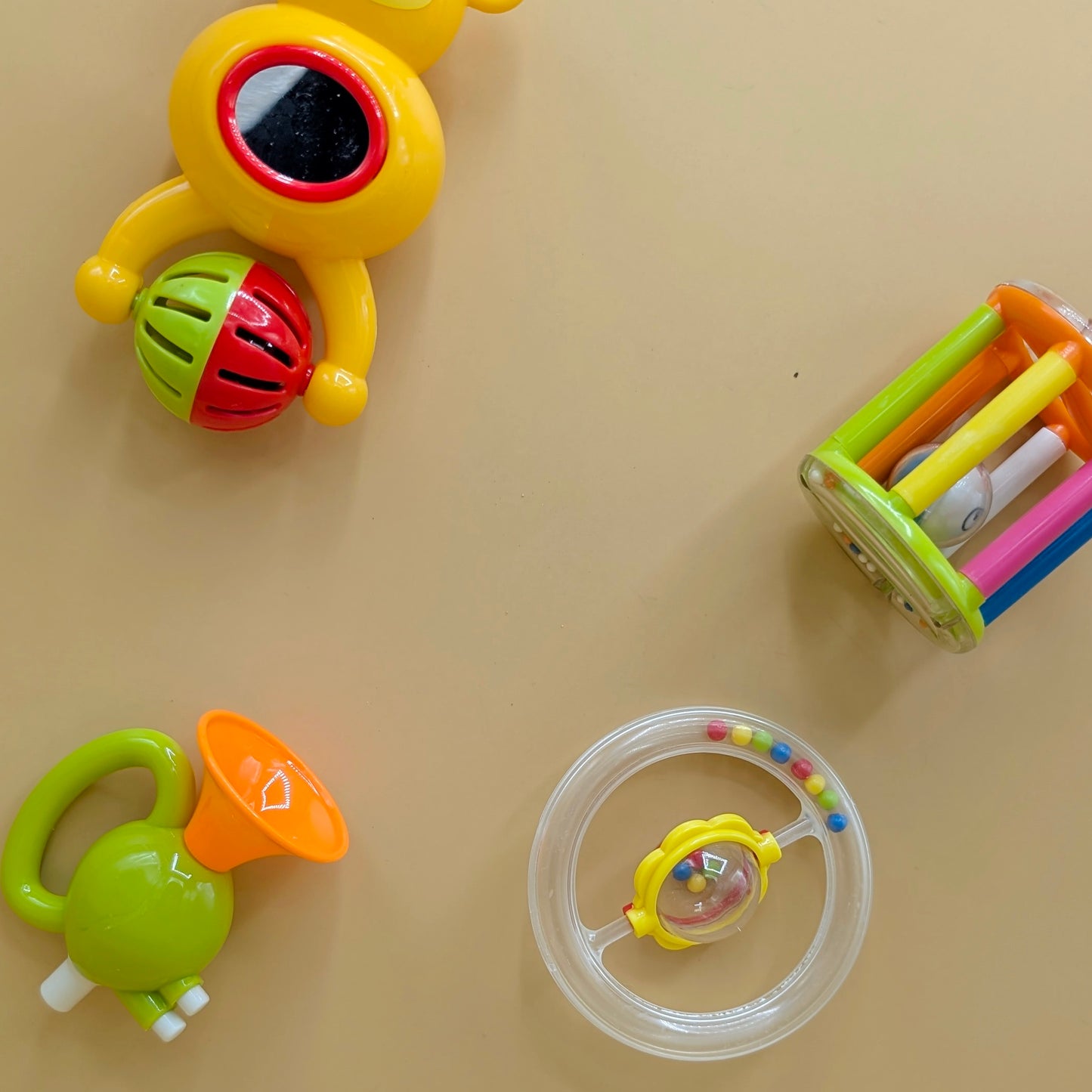 Baby Rattle Set - 4 Pieces