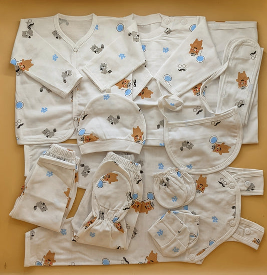 11 Pieces Starter/Suit Set - Kitty/Bear
