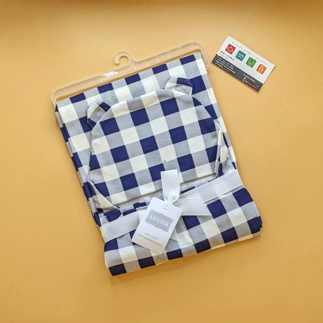 Soft Blended Hooded Wrapping Sheet