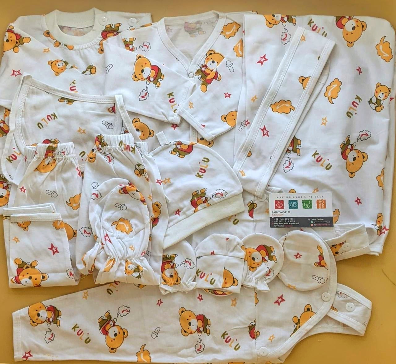 11 Pieces Starter/Suit Set - Kulu Bear 🐻