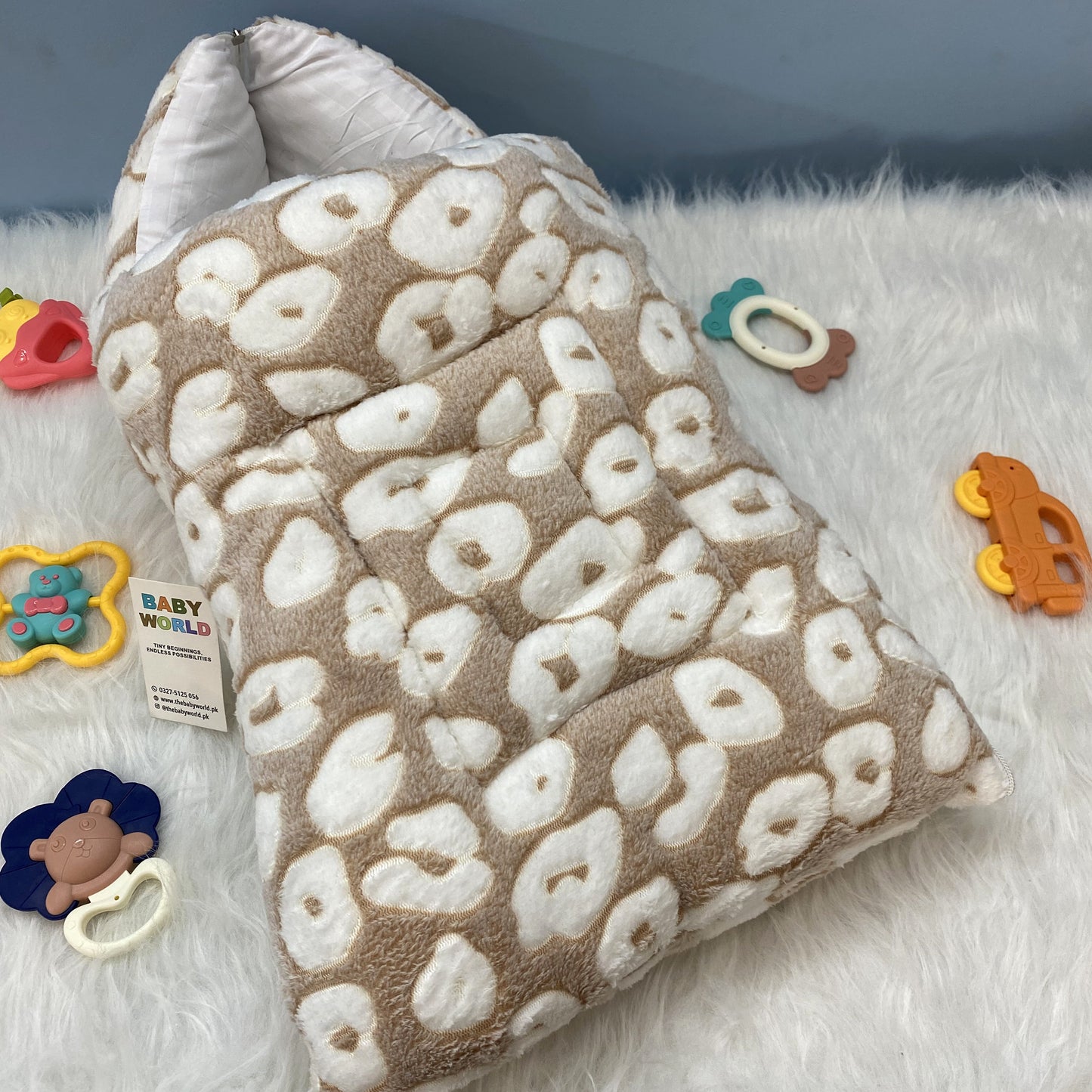 Baby Carry Nest with Hood - Pattern - Winter